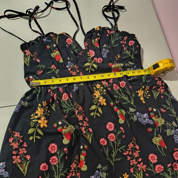 Cider Womens Clothing Plus Size Navy Blue Summer Dress Halter Top 2XL NWT - Picture 6 of 16